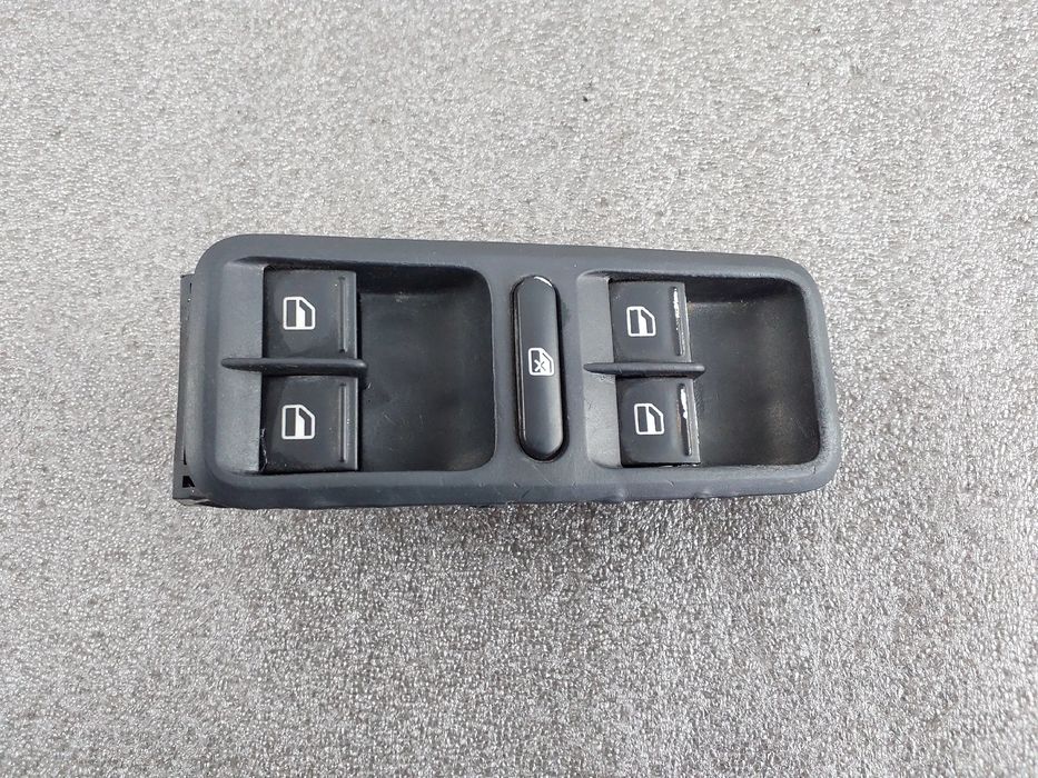 Comando / botão / interruptor vidros frente esquerdo SKODA Fabia II Br