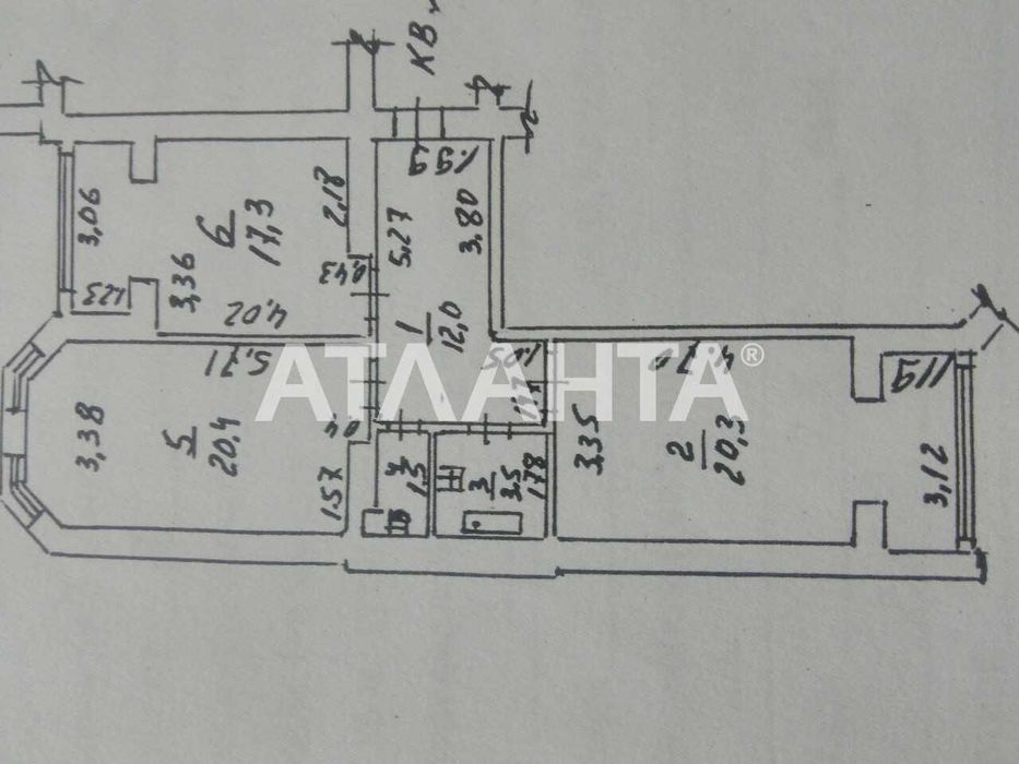 2-комнатная квартира по адресу (площадь 75 м²) - Atlanta.ua - фото 10