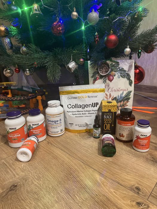 Масло черного ореха тмина коллаген спирулина omega куркумин maca