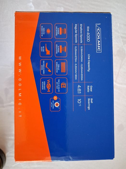 Nowy kołowrotek Colmic Exid 4000 feeder method