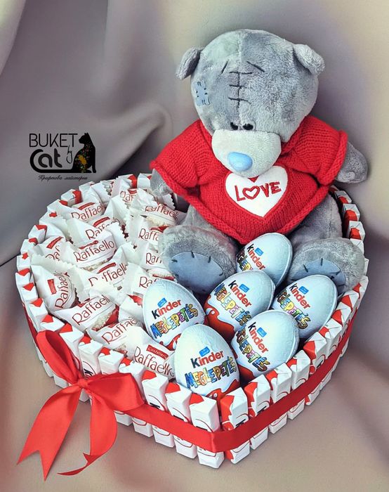 У НАЯВНОСТІ КІНДЕР БОКСИ/ смачні букети, м'ясний/ із сухофруктів