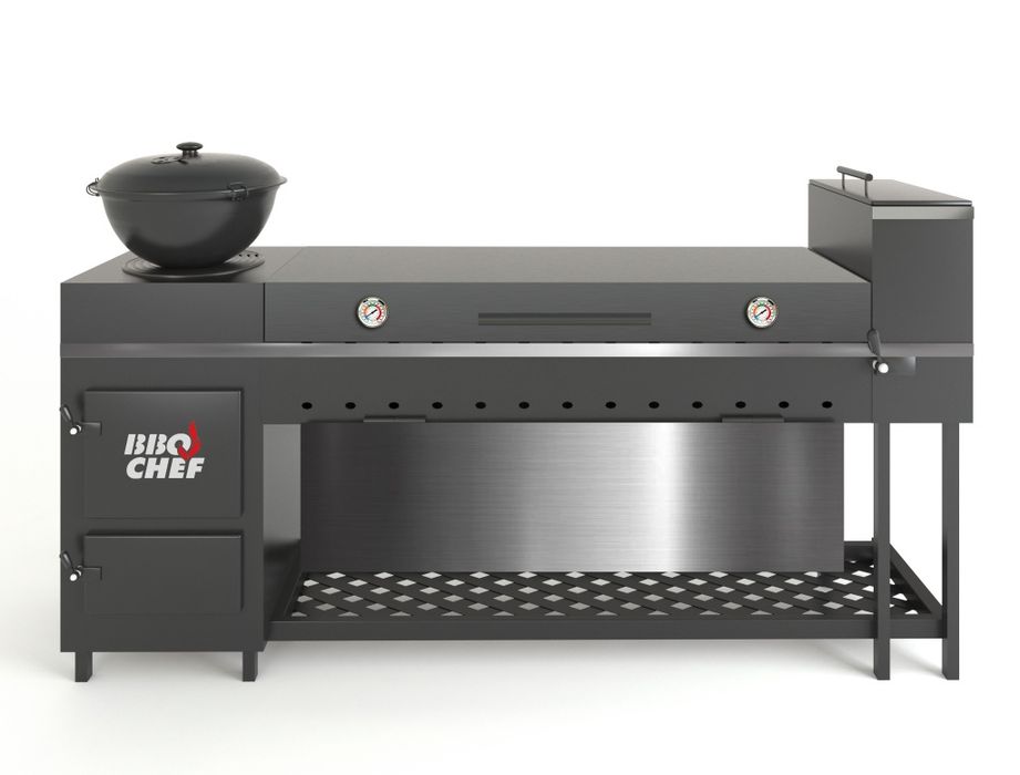 Гриль Мангал Казан Смокер BBQ станція