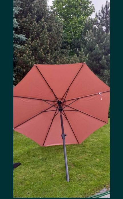 Parasol ogrodowy 300cm czarny