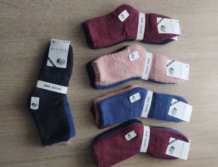3×skarpetki damskie ciepłe 39-42