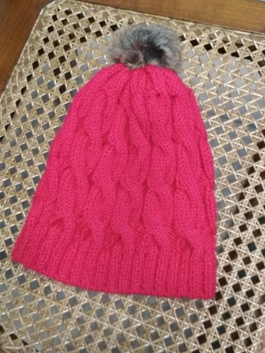 Conjunto de luvas e gorro
