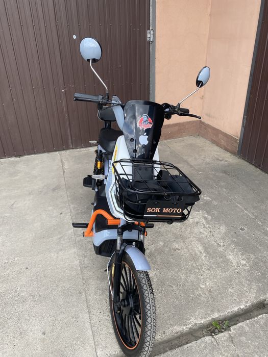 Електровелосипед SOK BUKOVINA PRO 1200W-60V-28Ah шини 20"/20"