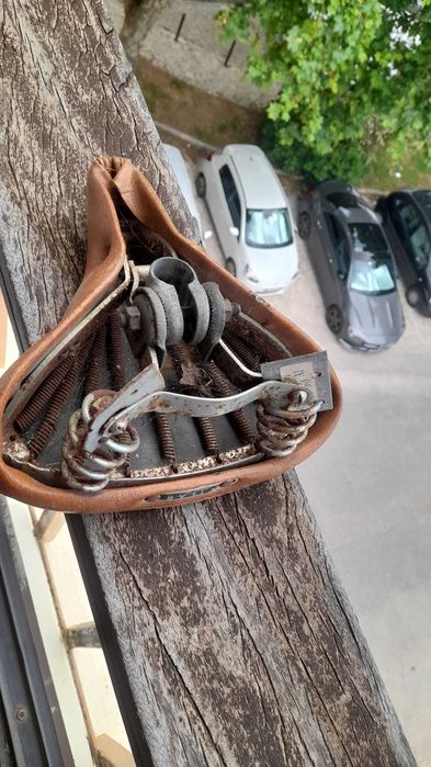 Banco Antigo Bicicleta Vilar