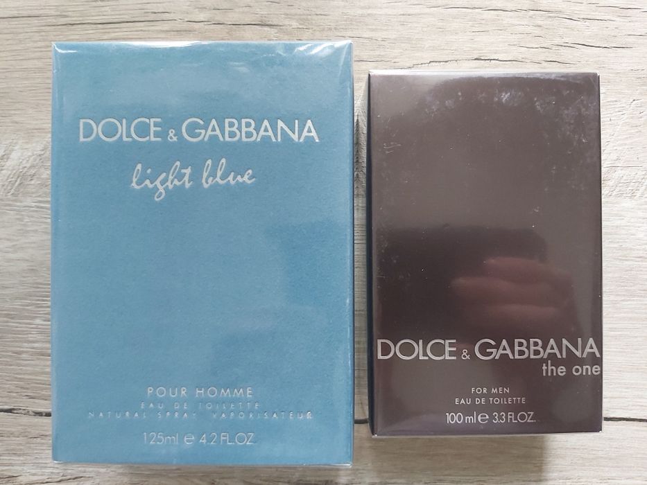 D&G Light Blue pour Homme EDT 125 ml/D&G The One for Men EDT 100 ml