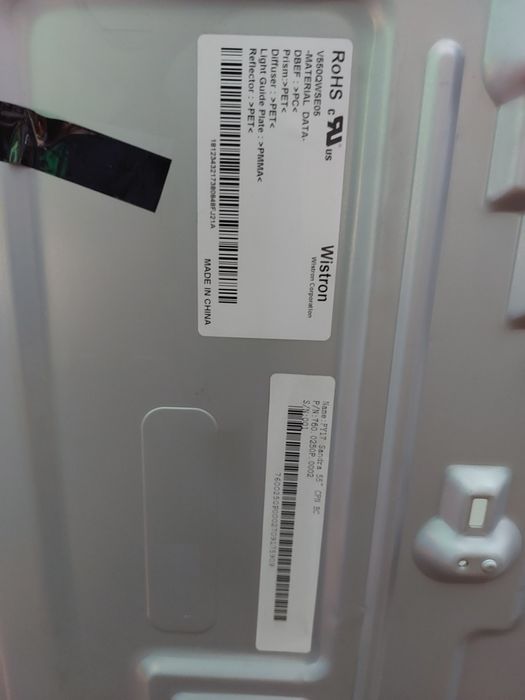 TV Sony KD-55XE7005 - glosniki, T-CON