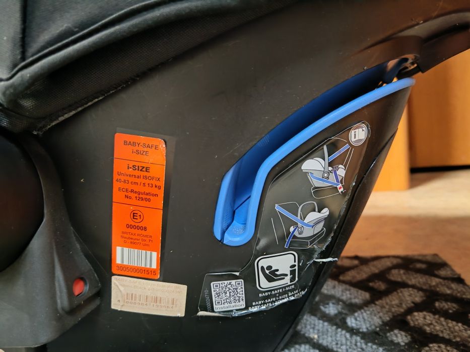 Britax Romer babycoque e base isofix