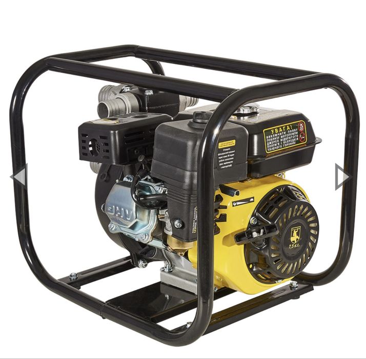 Мотопомпа высокого давления пожарная бензиновая Кентавр КБМ80ВН