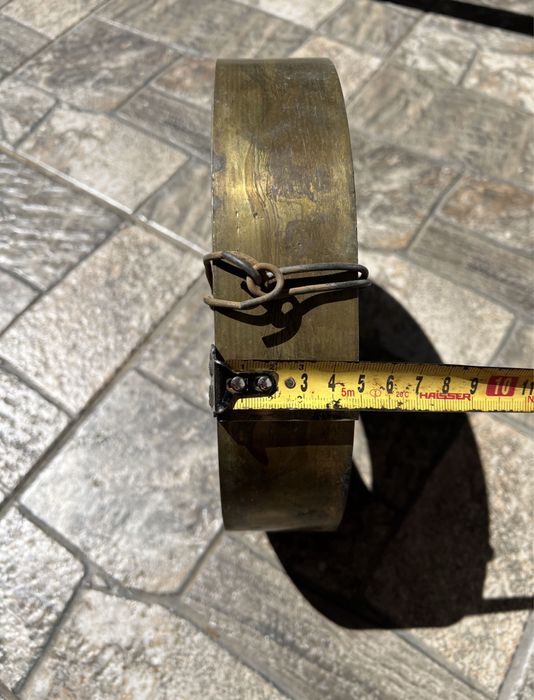 Латунная лента на метраж (ширина 50 мм толщина 0.75 мм)