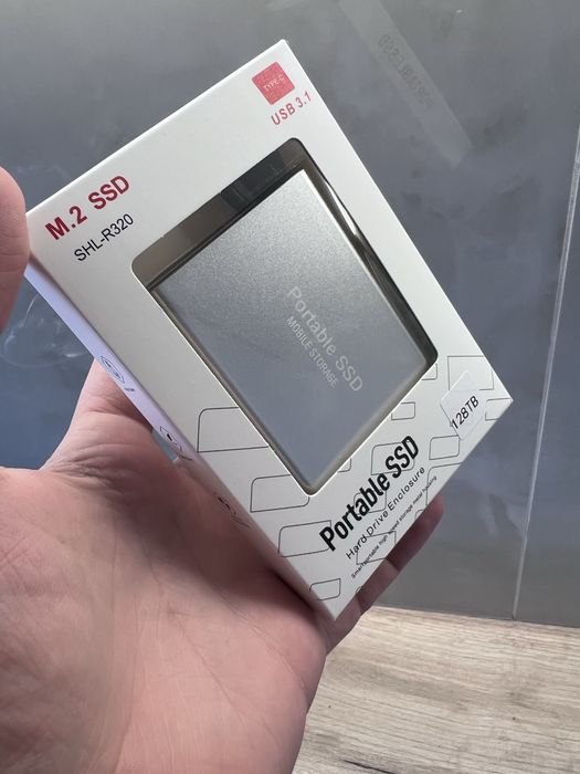 Портативний SSD накопичувач SHL-R320 USB 3.1 новий