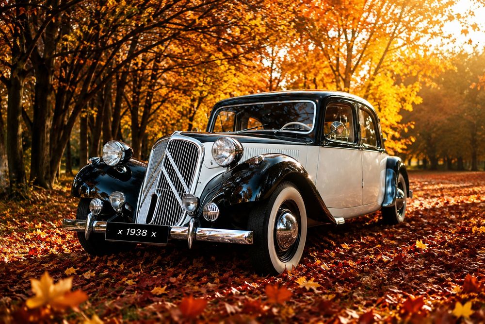 Auto do Ślubu - Wesele  przedwojenny 1938r