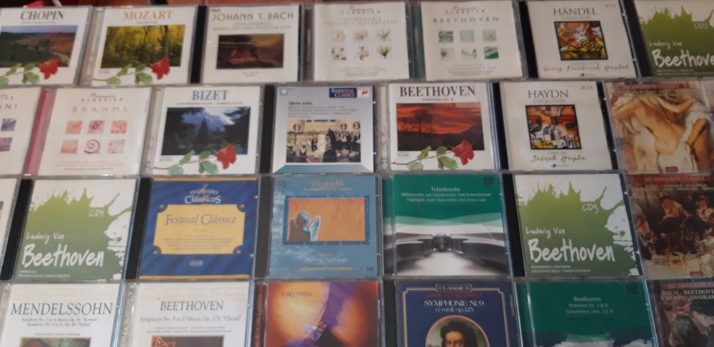 Conjunto de 55 Cd's de Música Clássica