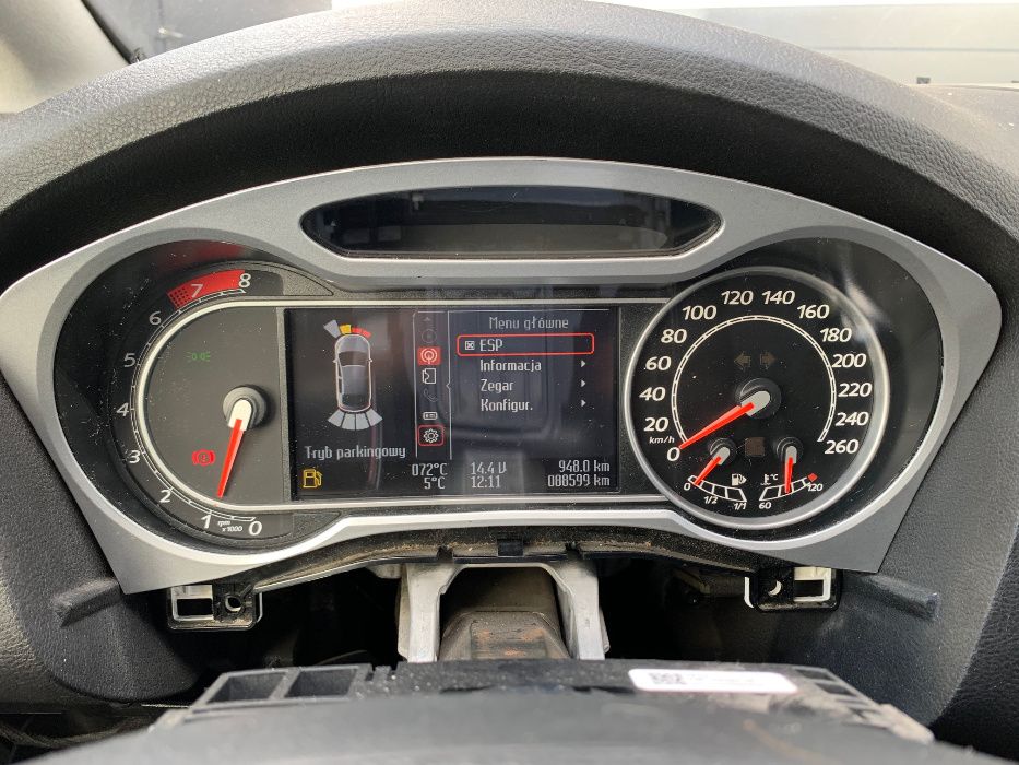 Licznik Zegary CONVERS+ FORD Mondeo Mk4, S-max, Galaxy, BENZYNA DIESEL