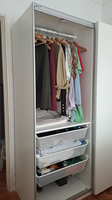 Roupeiro (combinação) IKEA - branco