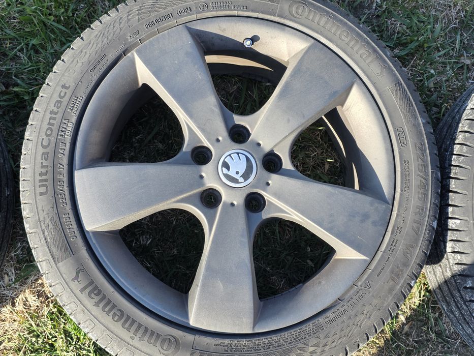 Koła felgi 17 5x112 Skoda 2024r.