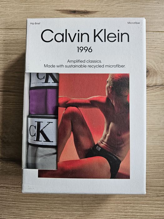 Calvin Klein Majtki Slipy 3-Pack Rozmiar L