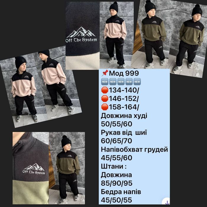 Крутий спортивний костюм фліс для хлопчиків 134-140,146-152,158-164 р.