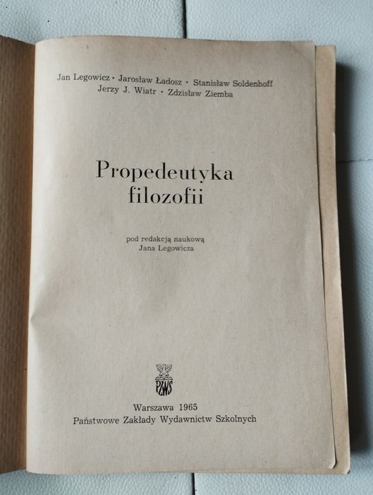 Propedeutyka filozofii