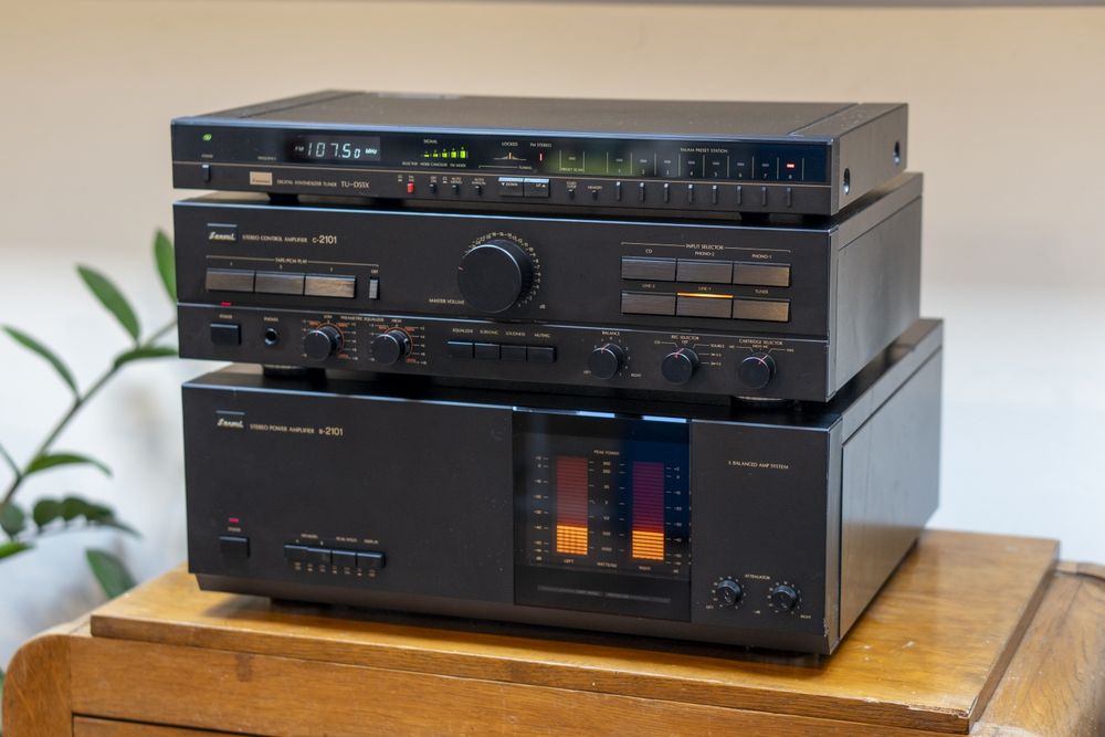 Zestaw Sansui B-2101 + C-2101 + TU-D55X (po serwisie)