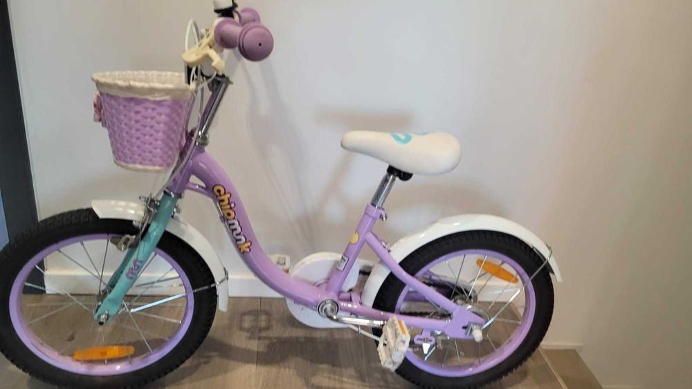 Rower dziecięcy Chipmunk CM16, fioletowy 16 cali