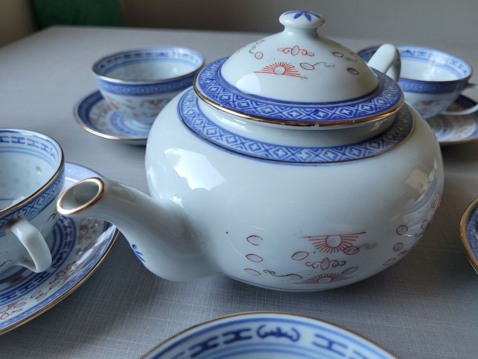 Zestaw chińskiej porcelany