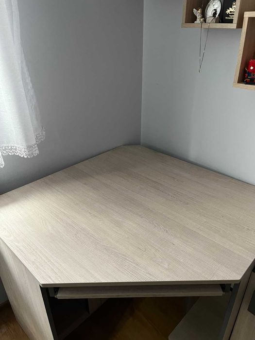 Biurko narożne kolor Sonoma