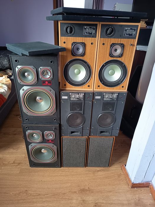 Zestaw kolumn unitra Tesla radiotechnika