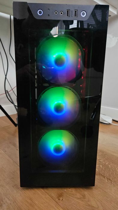 Komputer DO GIER - gamingowy  5600 XTPULSE 6GB. 32 GB RAM, 1 TB SSD