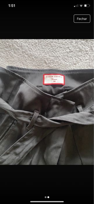 calcas casuais pretas