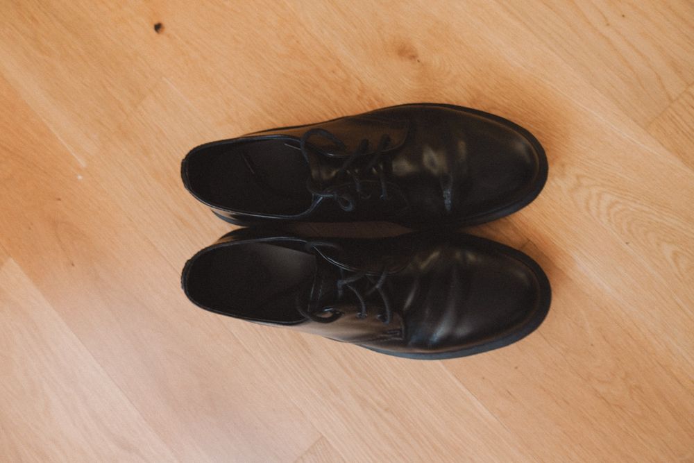Dr. Martens półbuty Glany 1461 Mono 14345001 Czarny