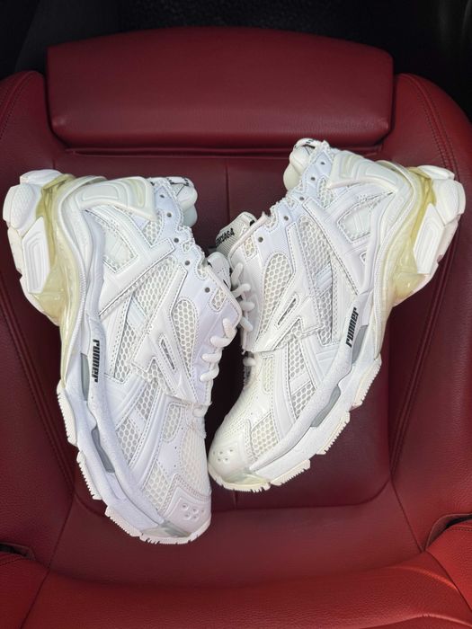 (БЕЗ ПЕРЕДОПЛАТИ) Balenciaga Runner White баленсіага раннер білі