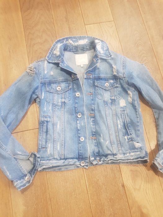 Zara kurtka jeansowa xs jak nowa