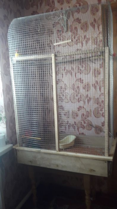 Клітка для попуга-я, любий розмір клетки!)