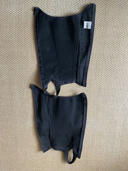 Polainas de equitação,como novas preto