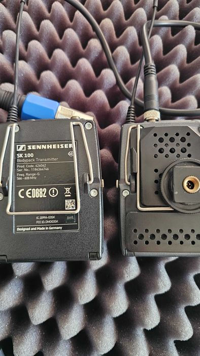 Microfones Sennheiser ew100 G3