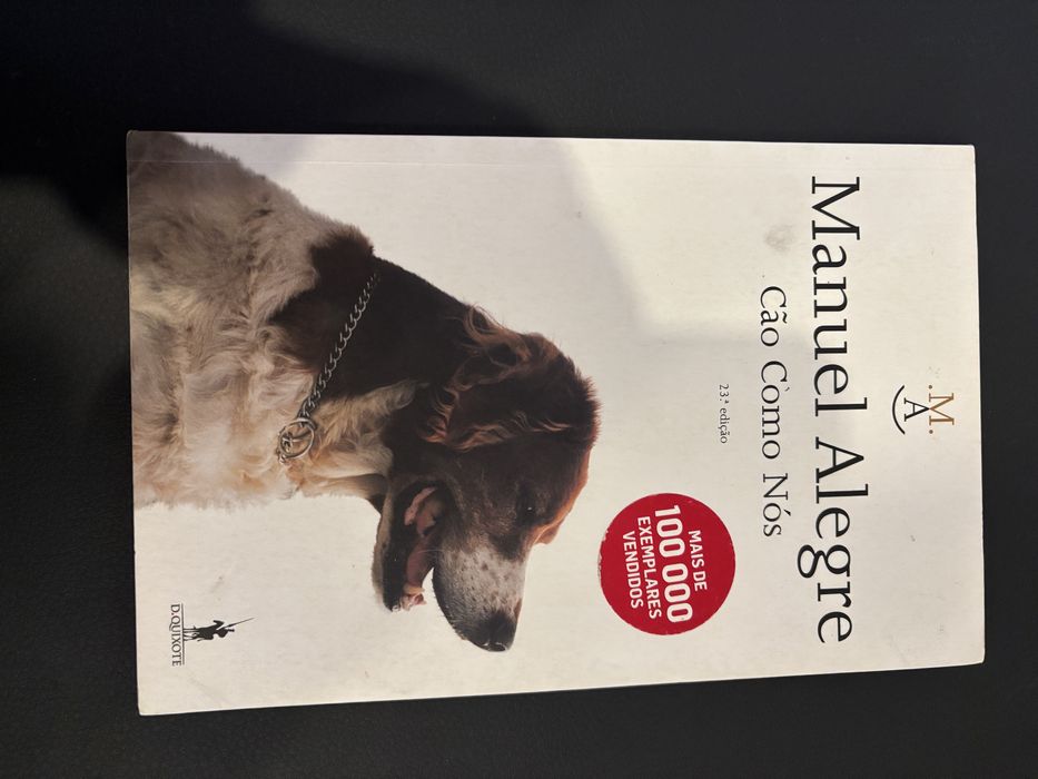 Livro Cão como nós, de Manuel Alegre