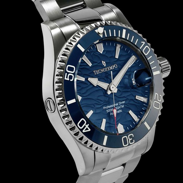 Relógio Tecnotempo Automatic Professional Diver 500M/50ATM