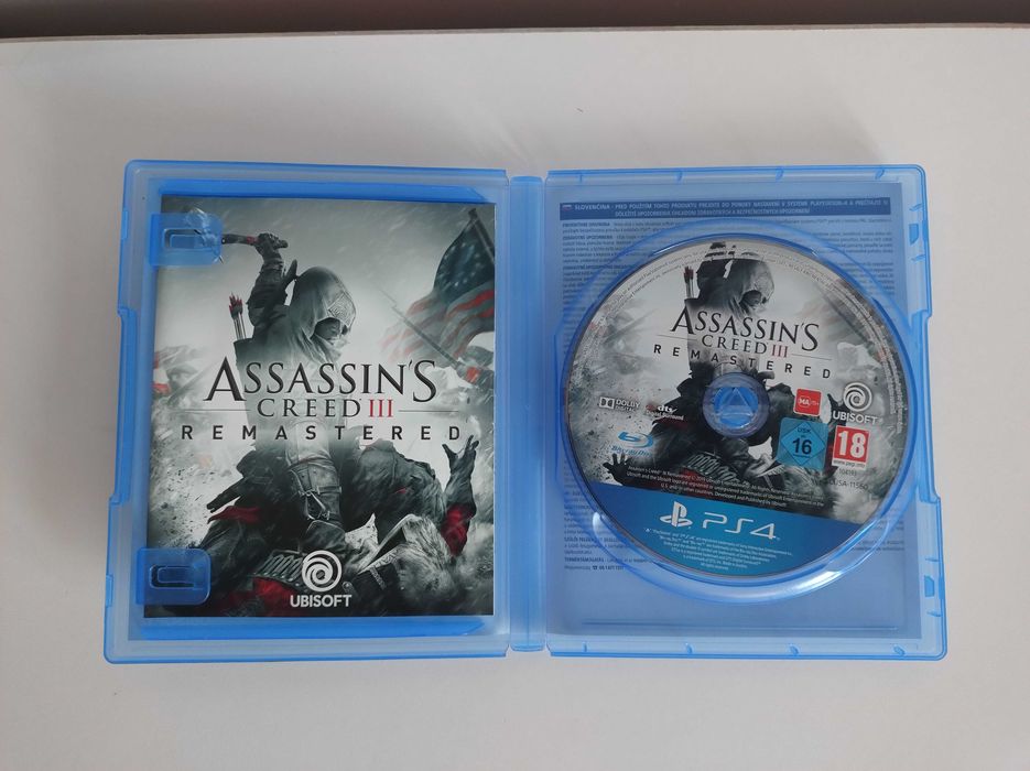 Gra PS4 PS5 Assassin's Creed III Remastered (2019) okładka PL #0