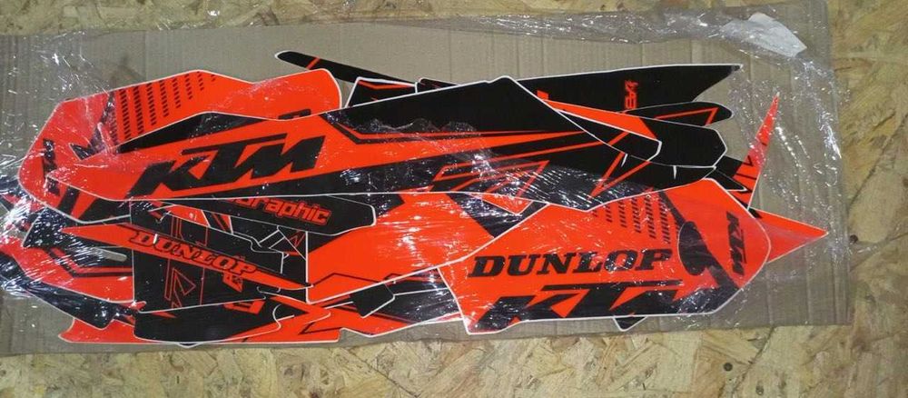 Толстые Фирменные Наклейки Кросс Эндуро KTM SXF EXC Husqvarna Yamaha y