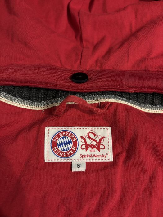 Męski wełniany kardigan Spieth & Wensky FC Bayern Monachium