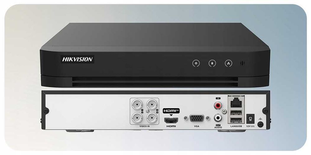 Zestaw monitoring 6 kamer panoramicznych 180 5Mpx audio dom Hikvision