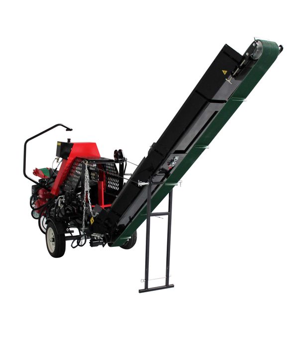 Piło łuparka do drewna kłód drzewa mocna spalinowa 13KM 20ton mobilna