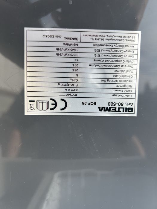 Sprzedam lodowke samochodową