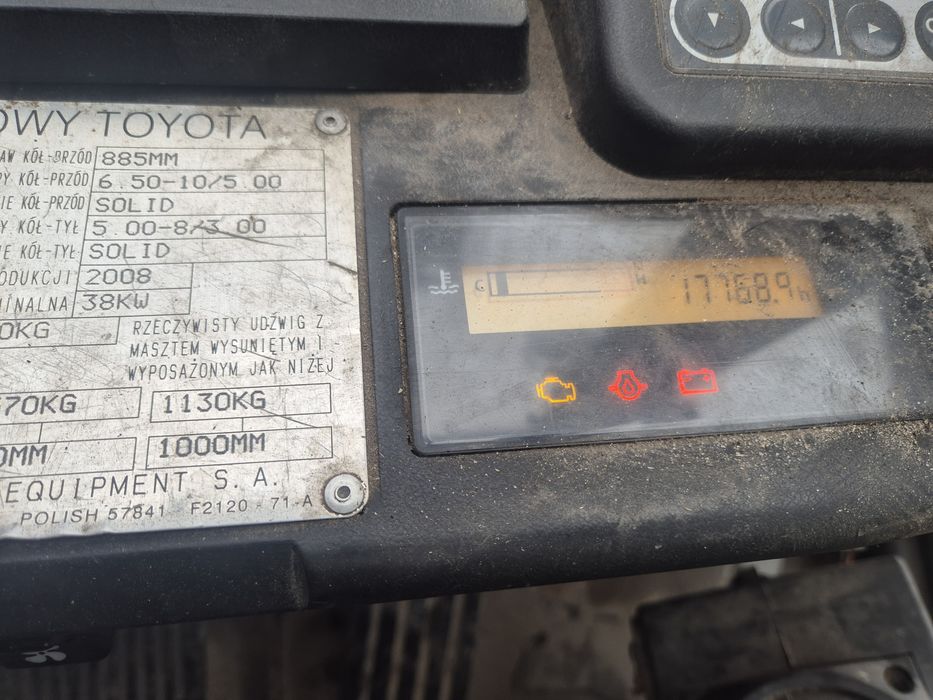 Wózek widłowy toyota 8F GF18