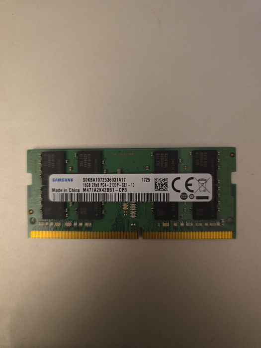 2 X RAM 16gb DDR4 Samsung