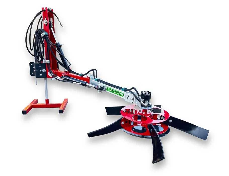 Wymiatacz Sadowaniczy Wygarniacz do Gałęzi Mocna Konstrukcja Dowóz