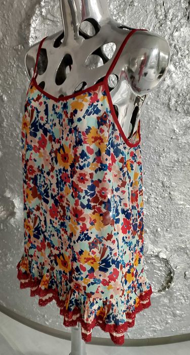 TwinSet bluzka włoska koronki roz L